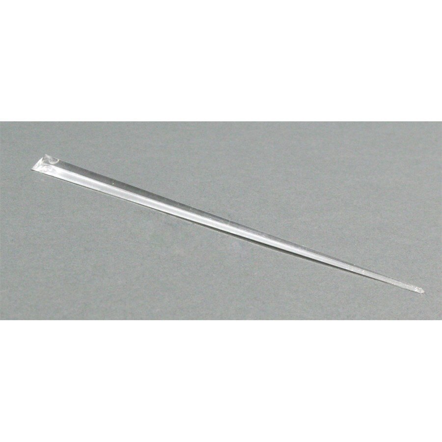 6" Clear Plastic Prism Food Pick