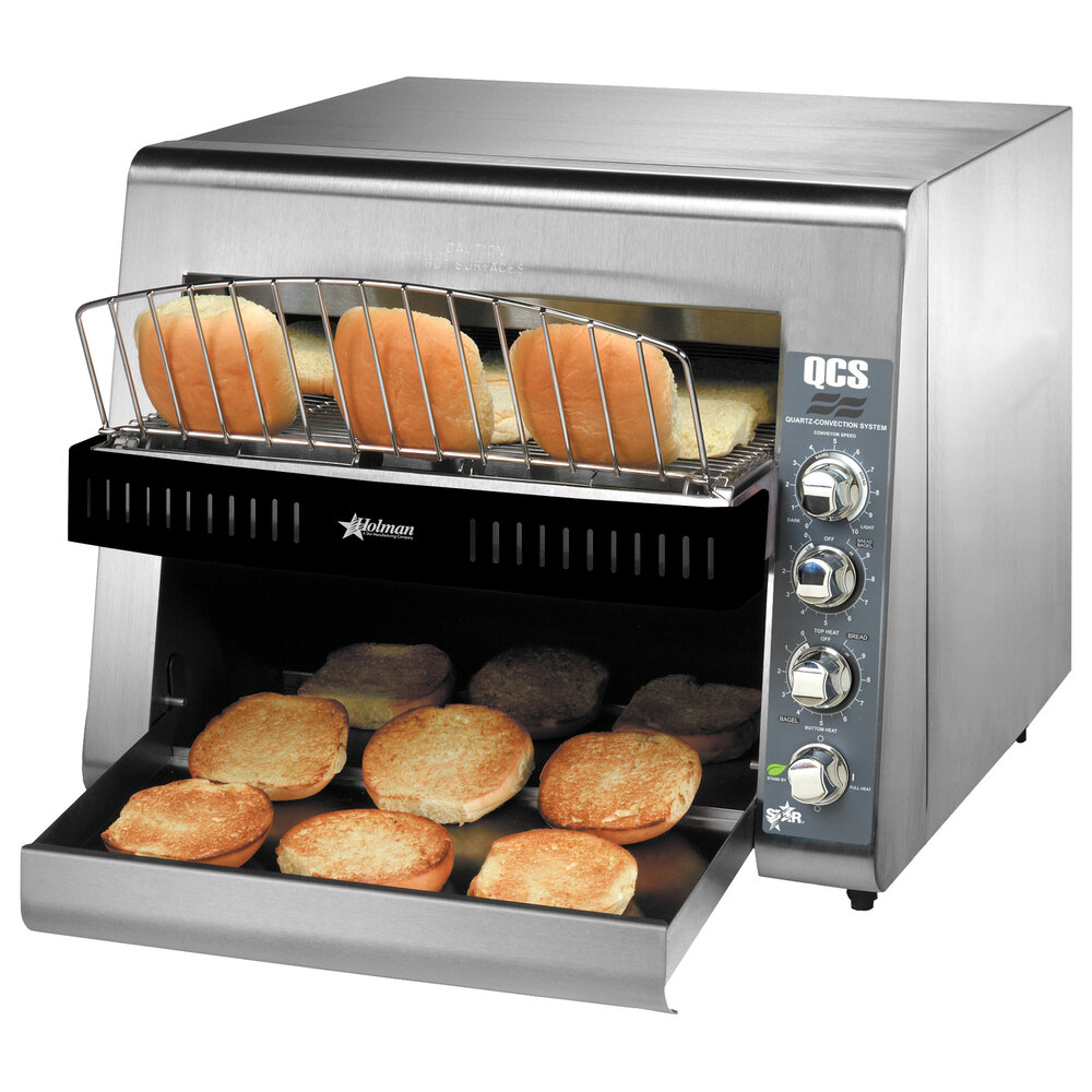 Star QCS31400BH Conveyor Toaster with 3" Opening