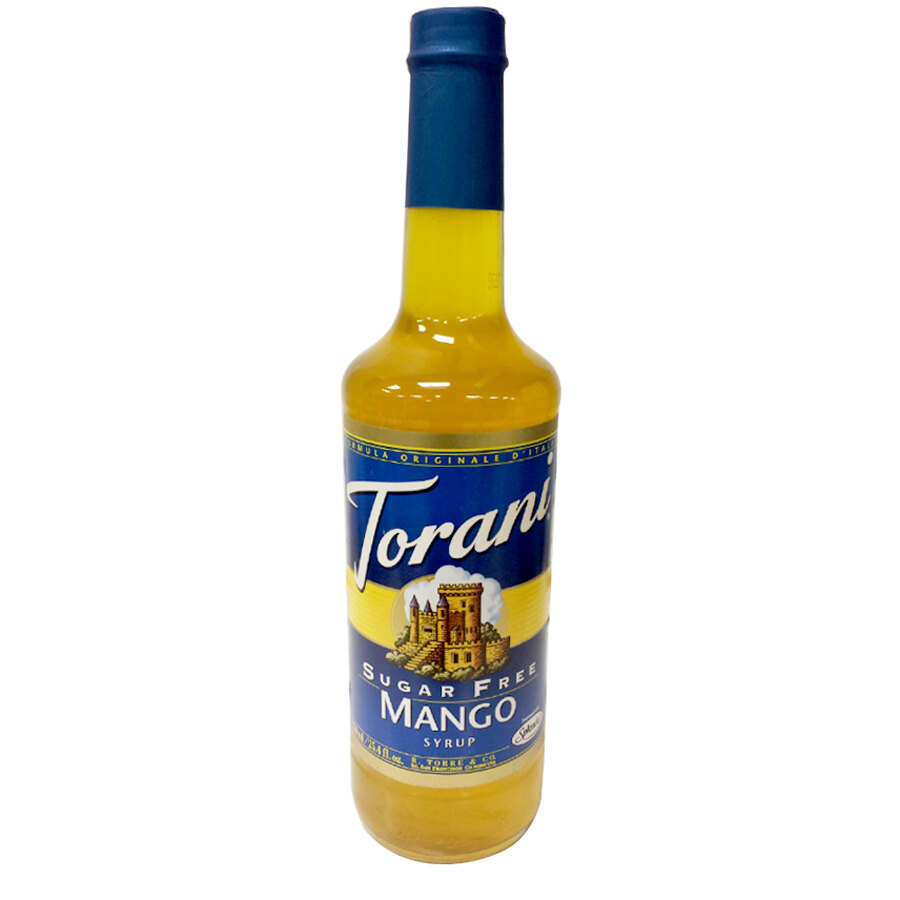 Torani 750 mL Sugar Free Mango Flavoring Syrup