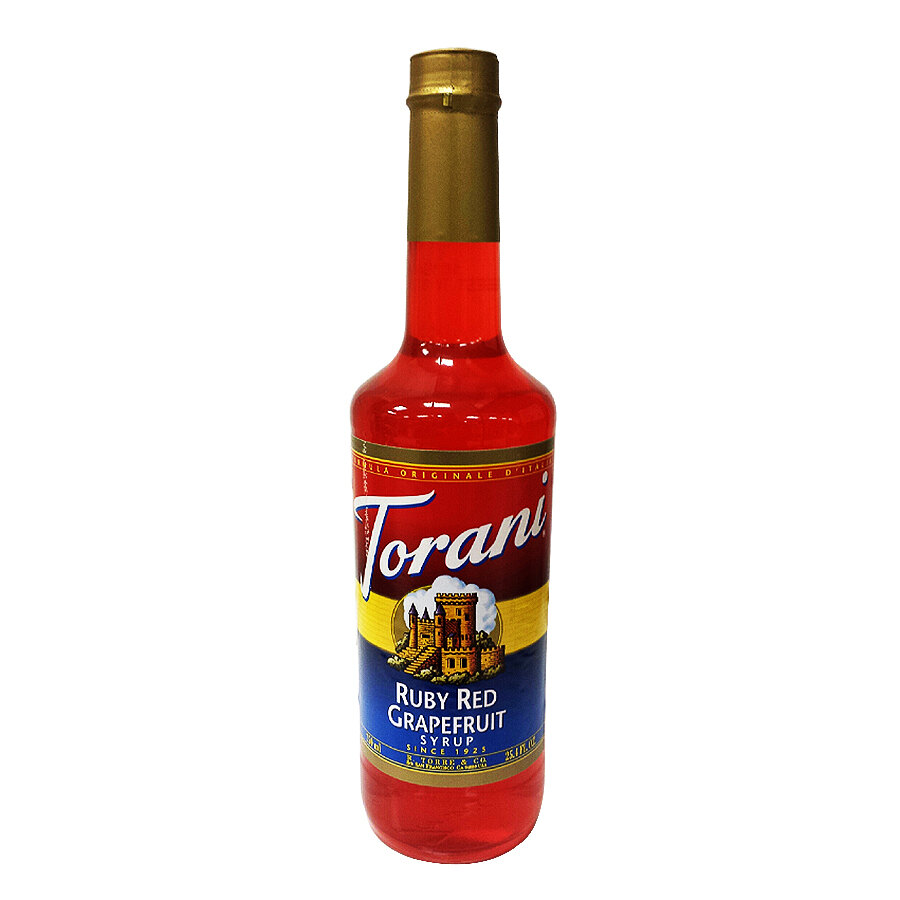 Torani 750 mL Grapefruit Flavoring Syrup