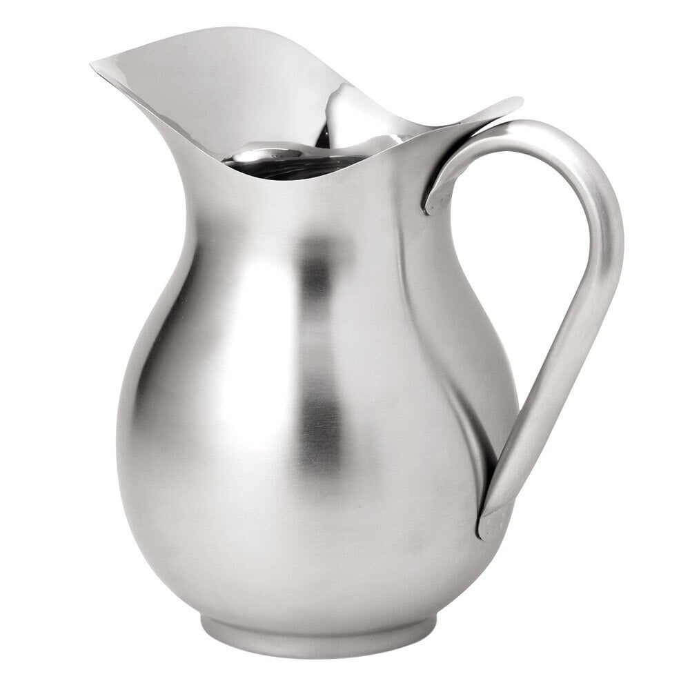 Vollrath 465312 3 Qt. Stainless Steel Water Pitcher