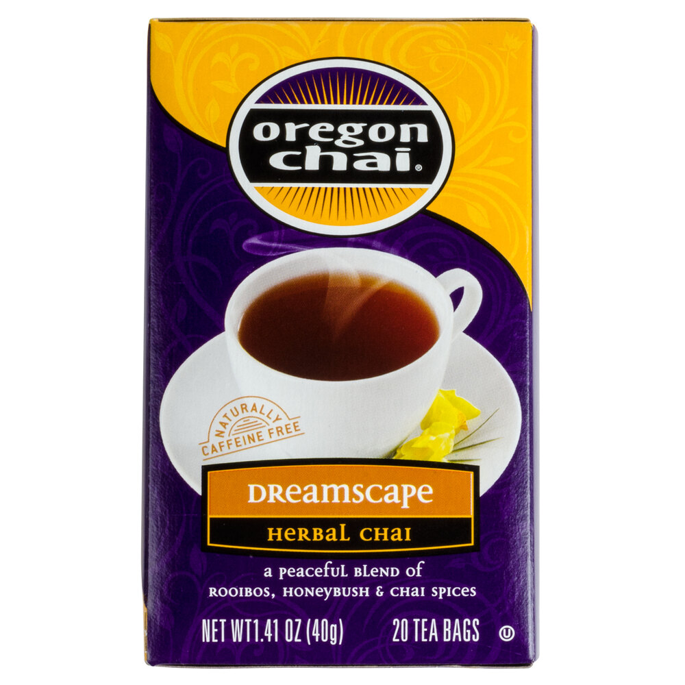 Oregon Chai Dreamscape Chai Tea Bags 20/Box