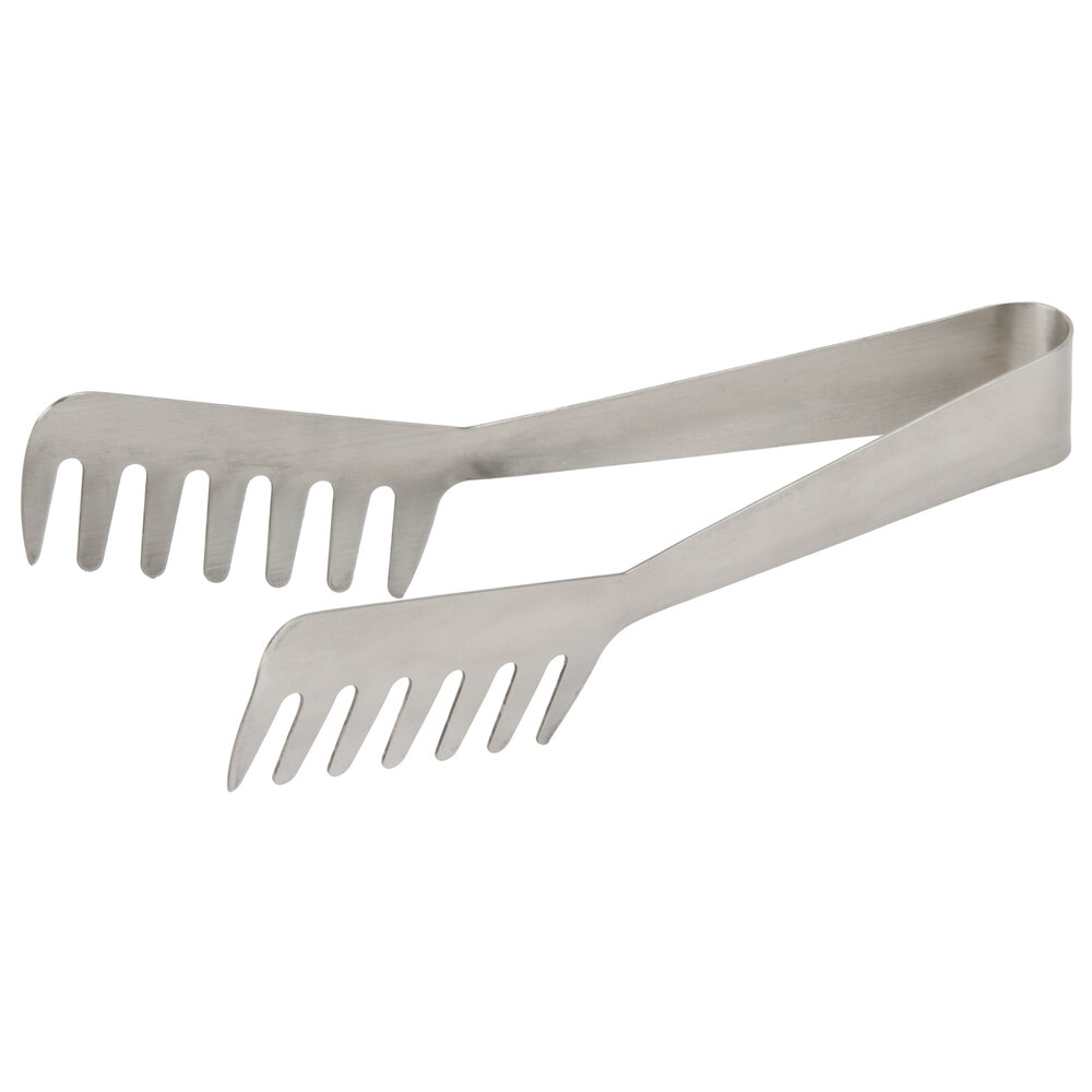 8" Stainless Steel Spaghetti Tong