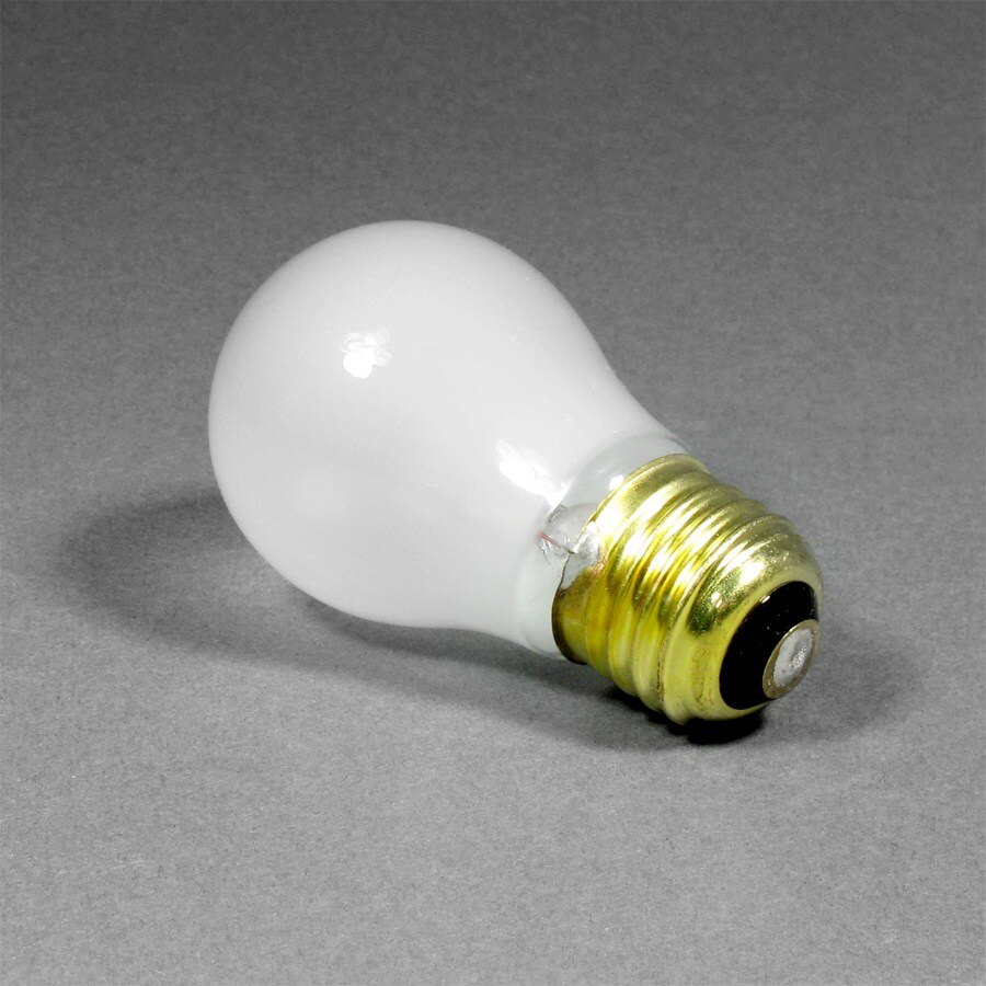 40 Watt Appliance Frosted Light Bulb (40A15)