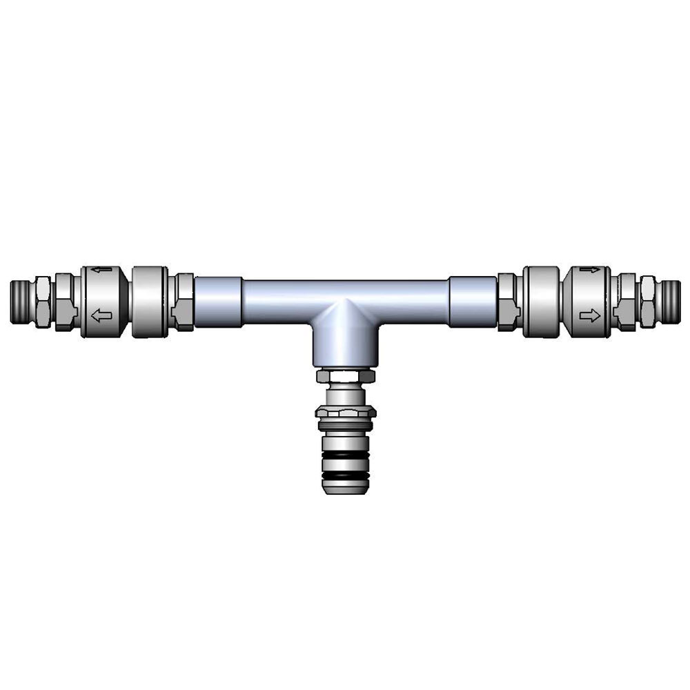 T&S 00285440 Swivel Tee Assembly with Single Vacuum Breaker
