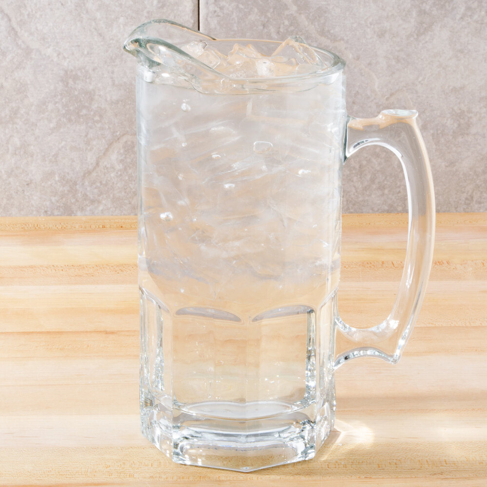 Libbey 5263 Gibraltar 34 oz. Glass Pitcher
