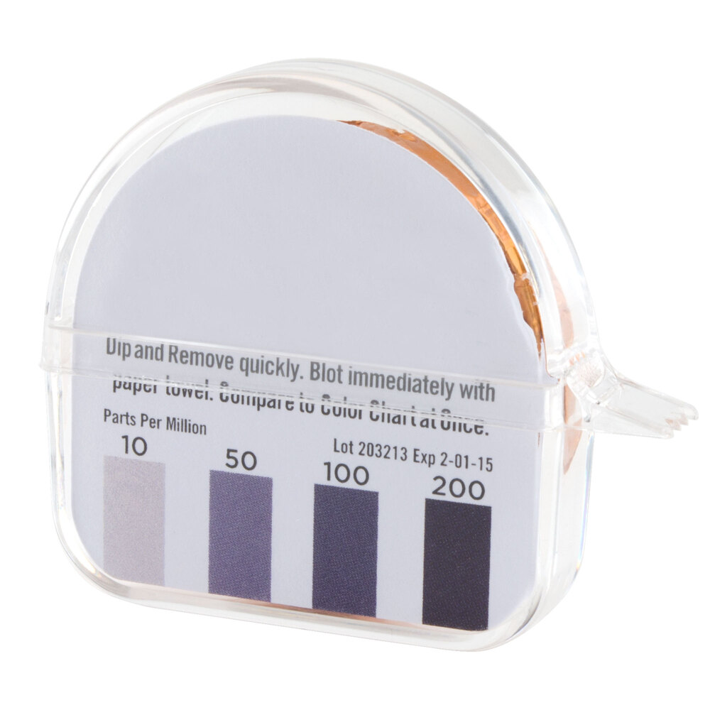 15' Chlorine Sanitizer Test Kit