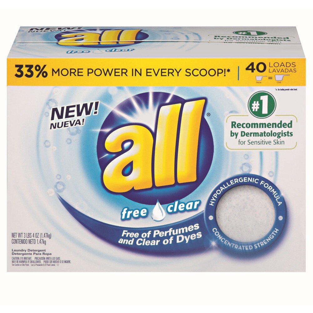 52 oz. Diversey CB456816 All Free & Clear Hypoallergenic Laundry