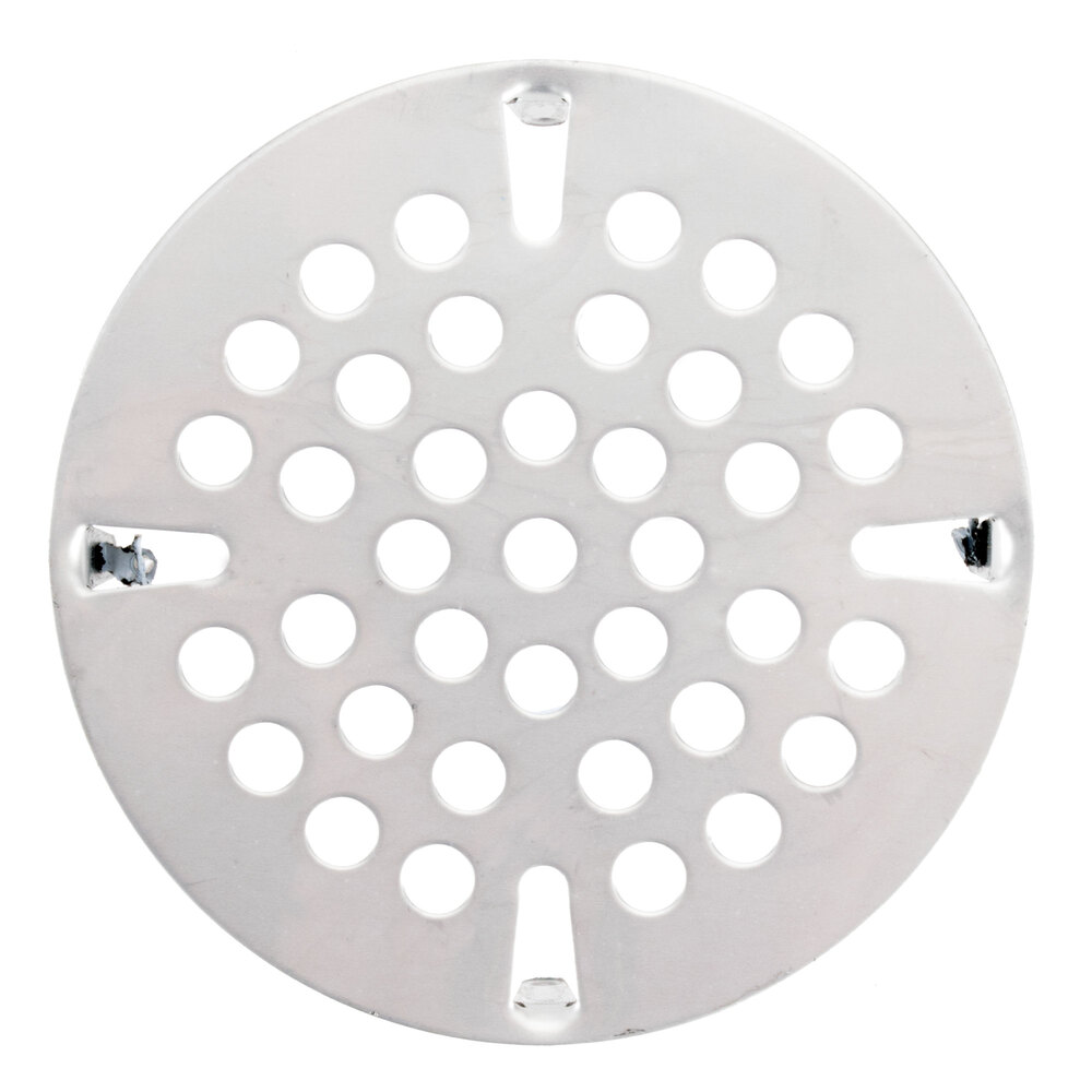 T&S 01038645VR 3 1/2" Vandal Resistant Locking Flat Strainer for Waste