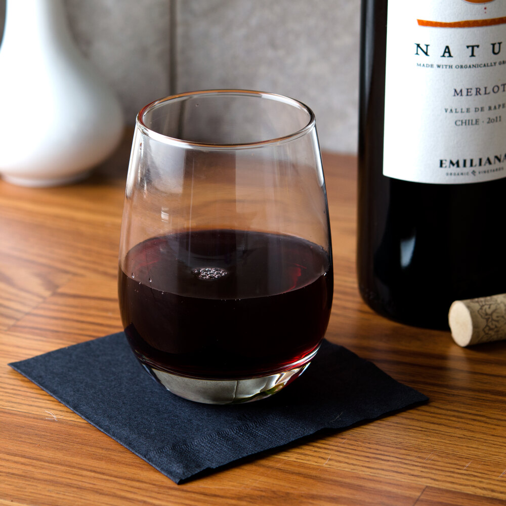 Libbey 231 15.25 oz. Stemless All Purpose Wine Glass 12 / Case