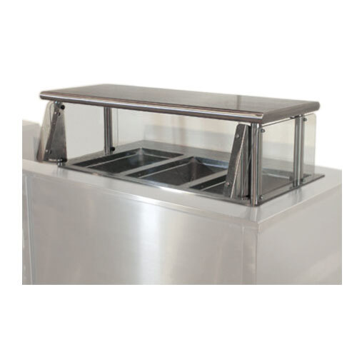 Advance Tabco SGC18132 Cafeteria Food Shield with Stainless Steel