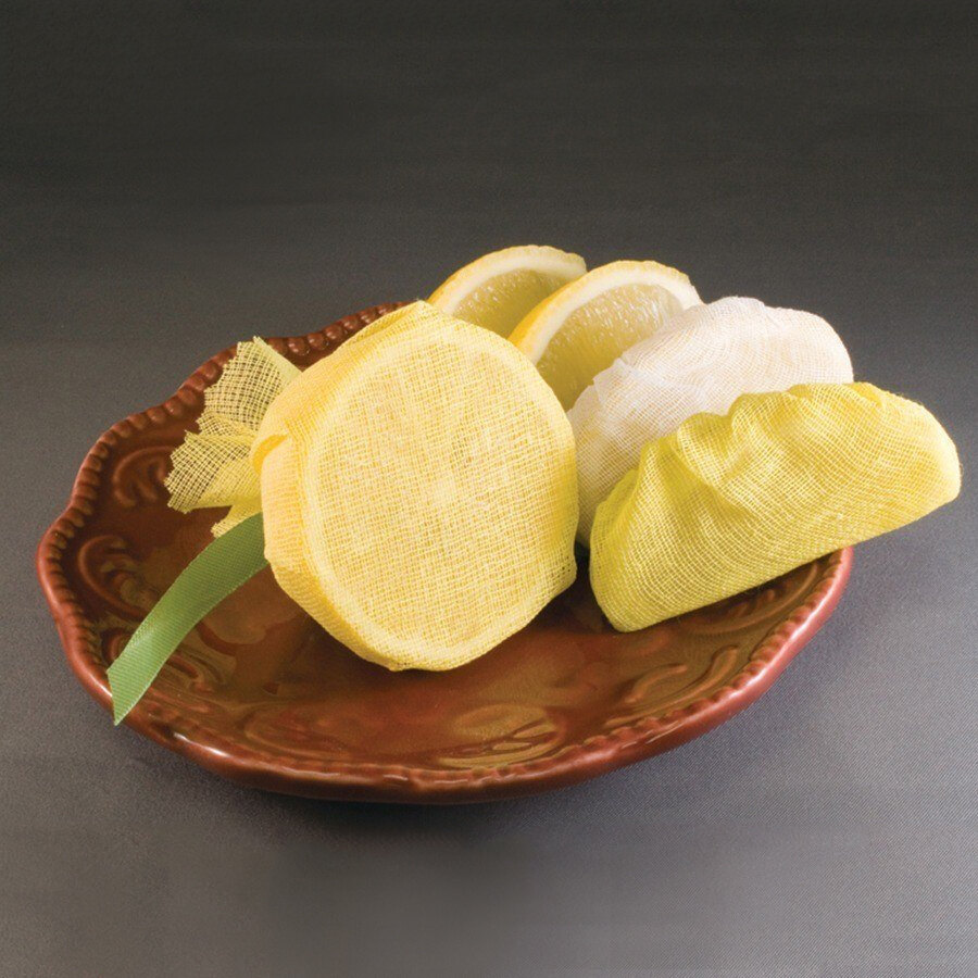 Royal Paper RLWB25 Yellow Lemon Wedge Bag 100/Pack