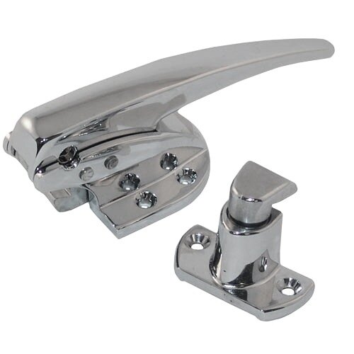 Kason 10930E00004 5 57/64" Door Latch with Strike Adjustable Offset