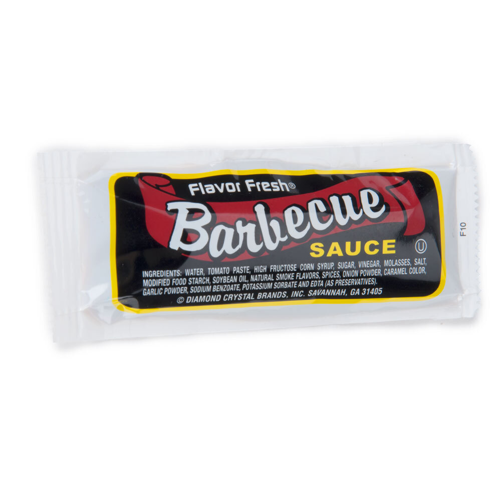 Barbecue (BBQ) Sauce (200) 12 Gram Portion Packets / Case