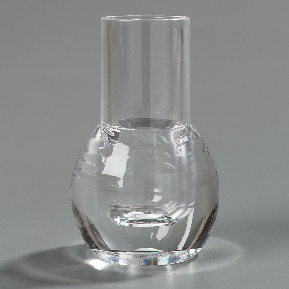 Carlisle 4650 4" Clear Acrylic Bud Vase 12 / Case