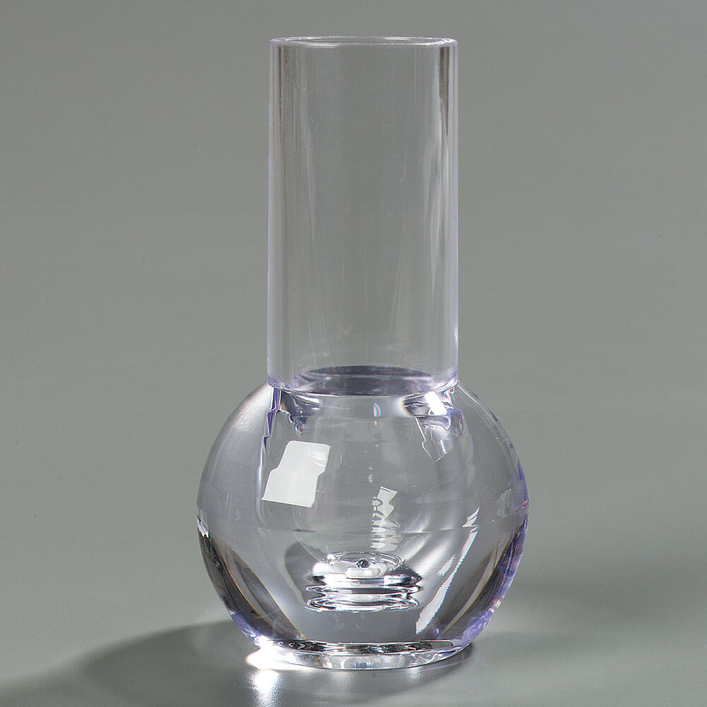 Carlisle 4651 6" Clear Acrylic Bud Vase 6 / Case