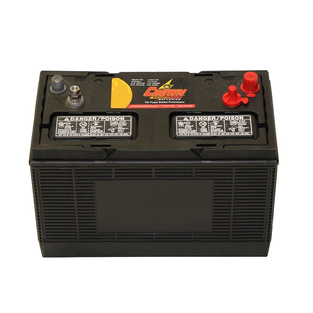Pacific 881350 Lead Acid Wet Battery 24V, 130AH