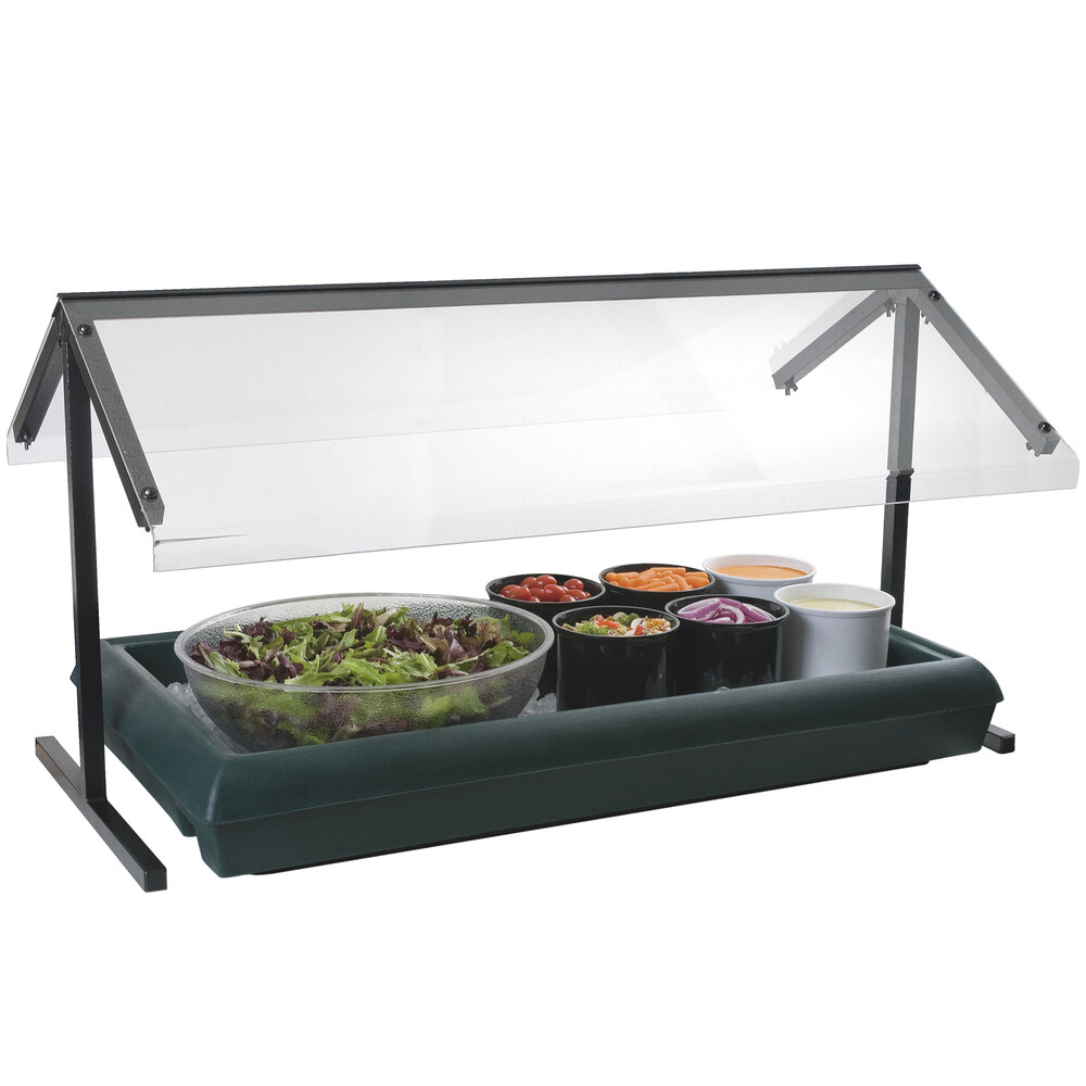 Carlisle 971203 73 1/4" x 29 1/8" x 14 1/2" Black Standard Double