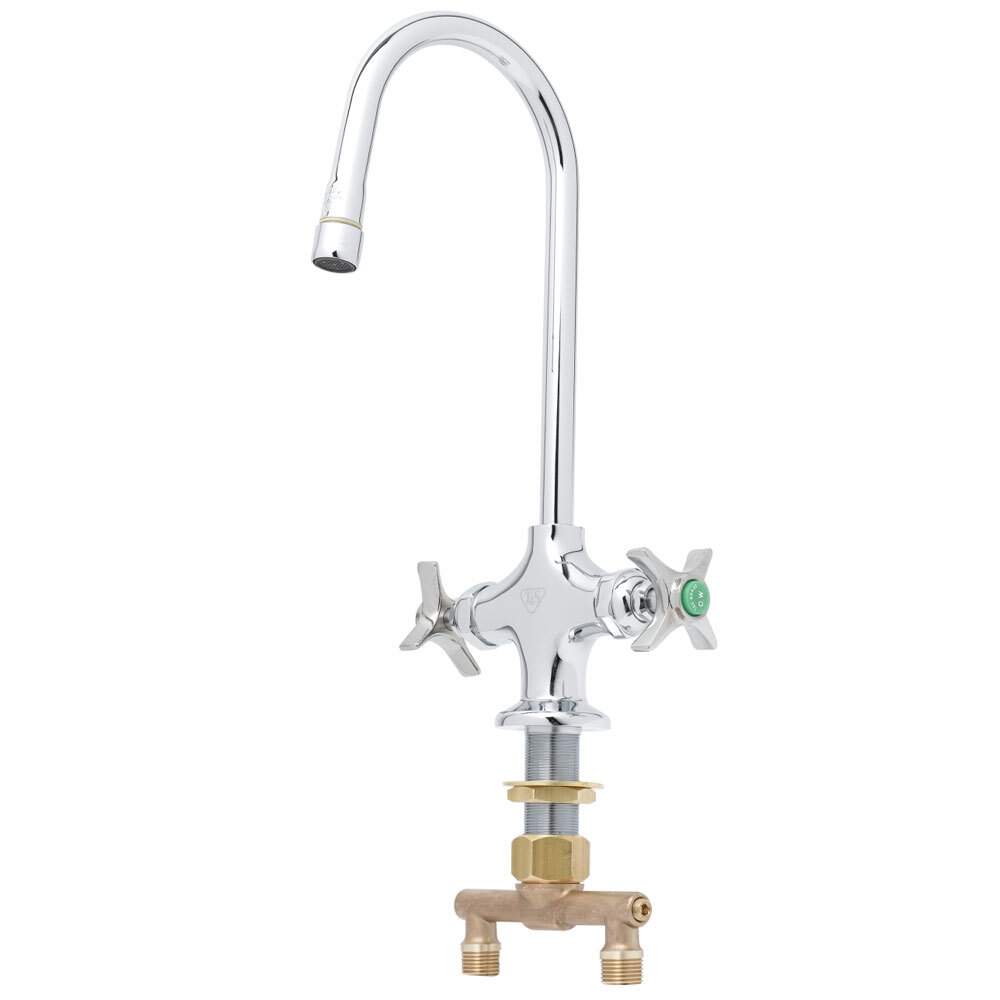 T&S BL570004 Single Hole Laboratory Mixing Faucet with 4" Centers, 13