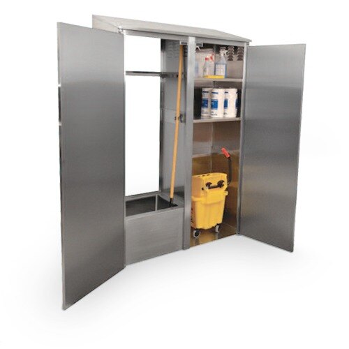 ... Width Mop Sink Cabinet with Left Mop Sink - 16