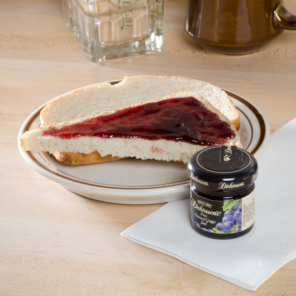 Dickinson’s 1 oz. Pure Concord Grape Jam 72/Case