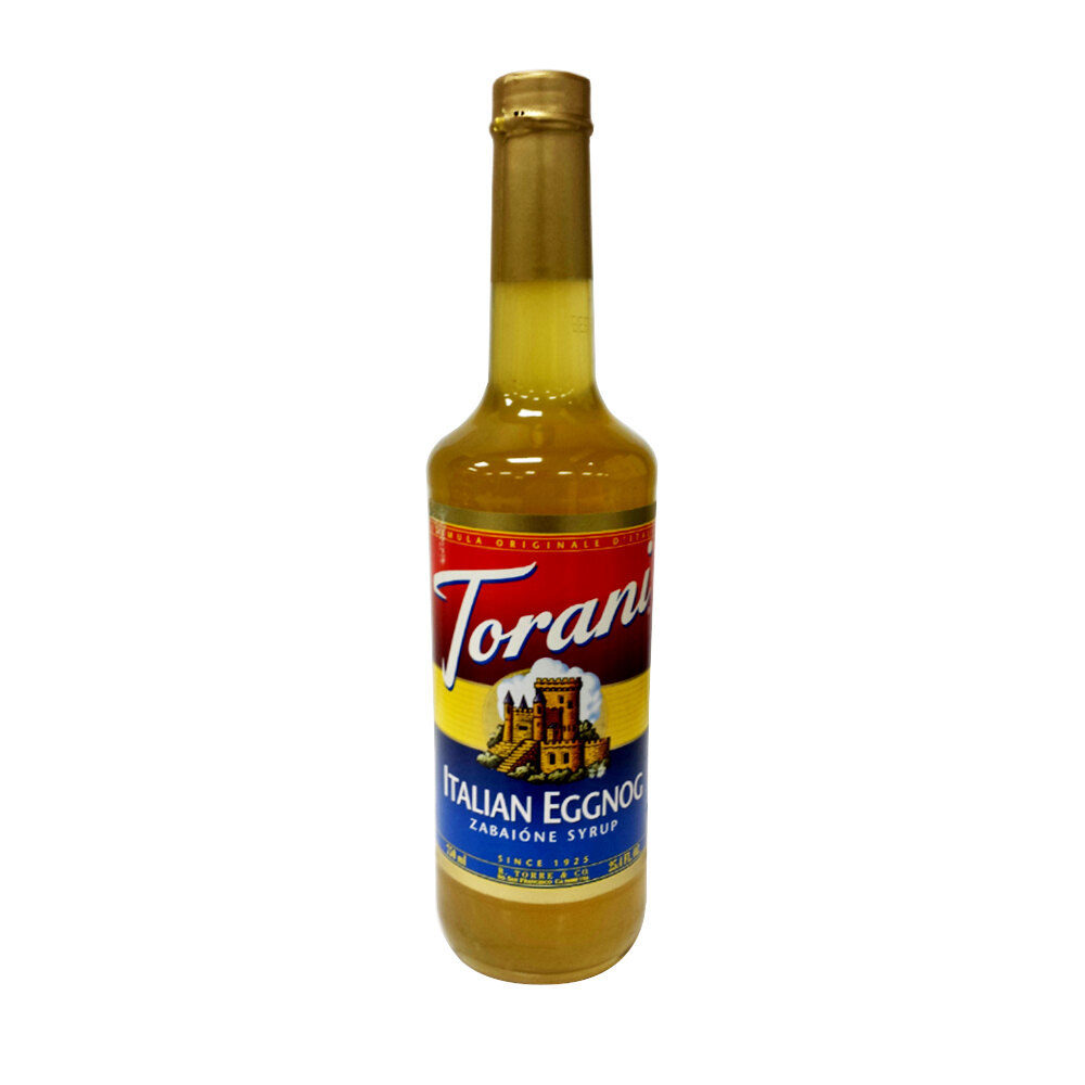 Torani 750 mL Italian Eggnog Flavoring Syrup