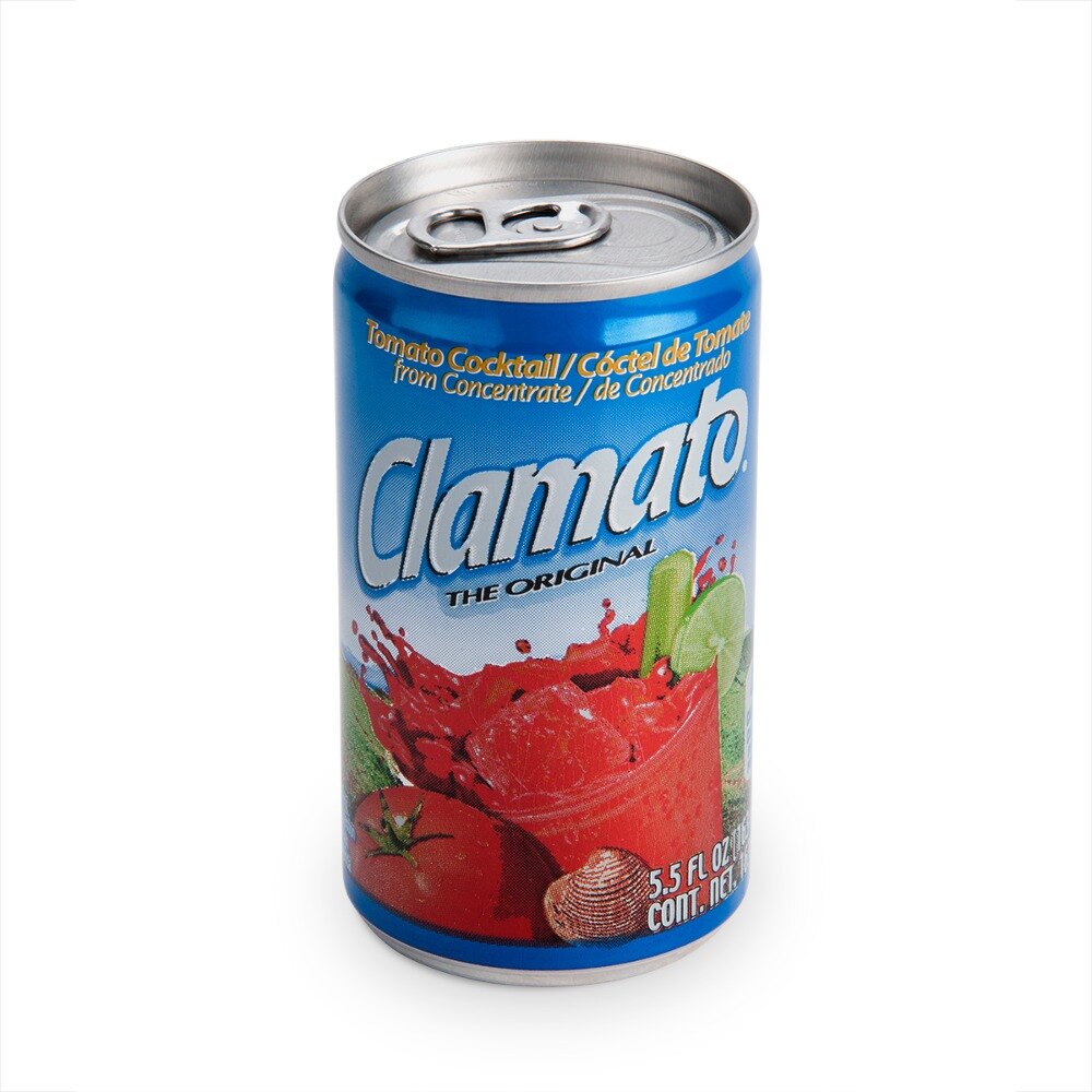 Clamato Tomato / Clam Juice 24 5.5 oz. Cans / Case