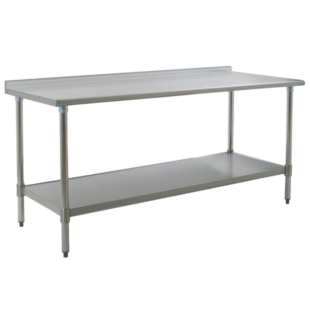 Eagle Group UT3672B 36" x 72" Stainless Steel Work Table with