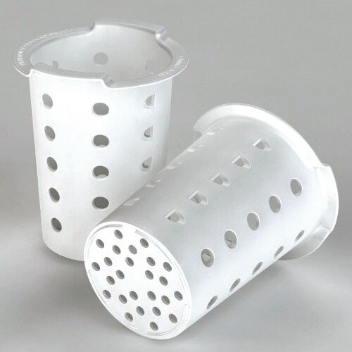 Cambro FWC56148 White Flatware Cylinder