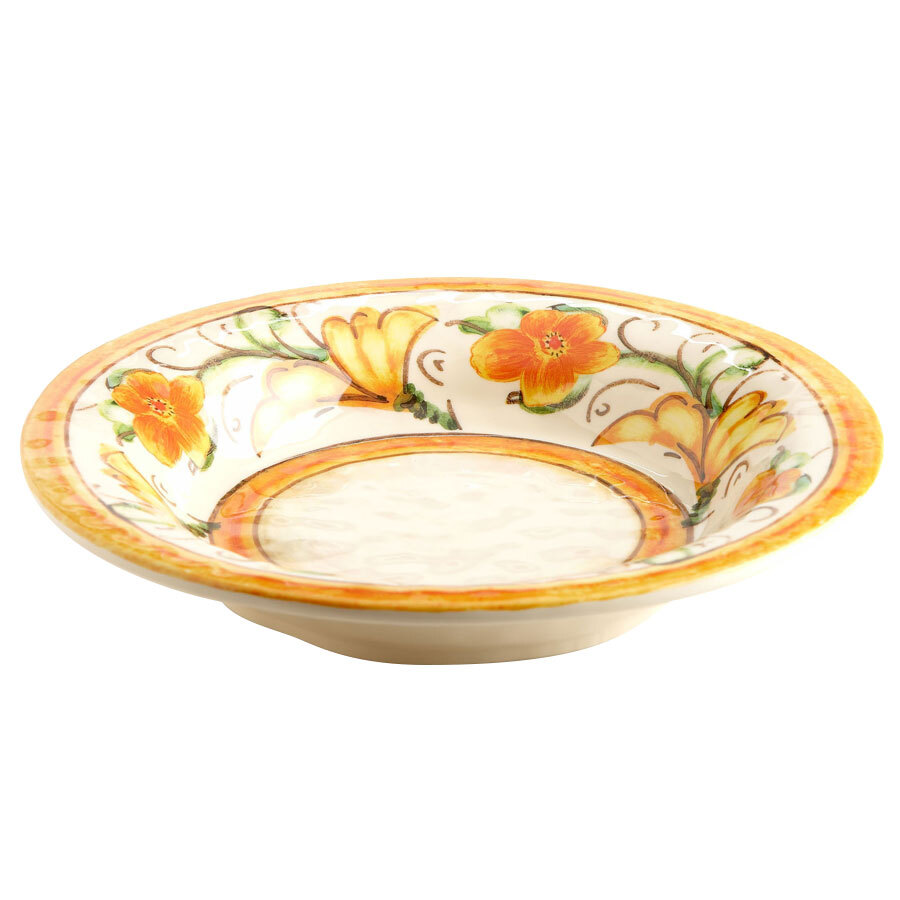 Elite Global Solutions D1178PB Tuscany 28 oz. Design Melamine Soup