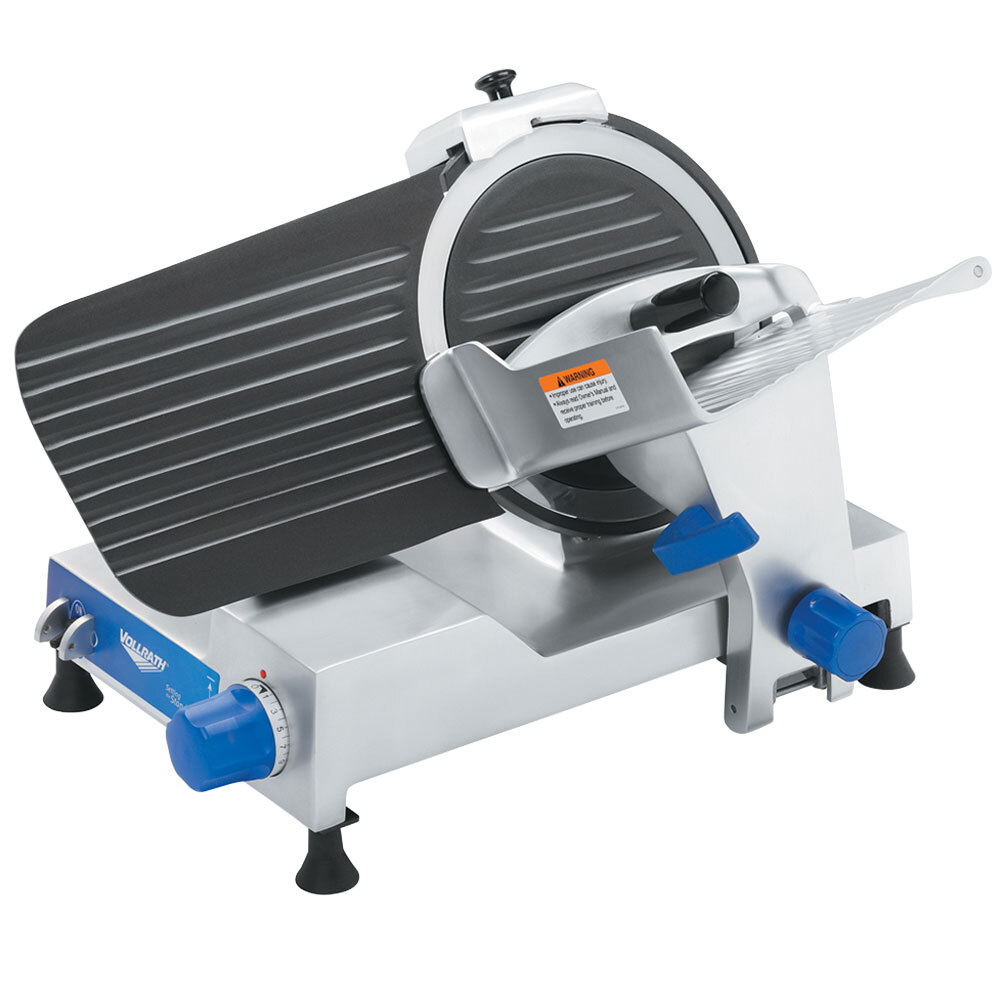 Vollrath 40906 12" Gear Driven Manual Meat Slicer 1/2 hp