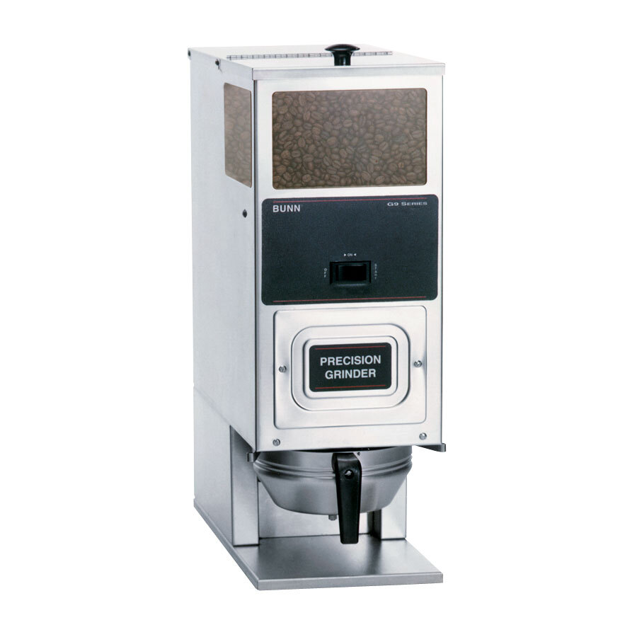 Bunn 05800.0027 BrewWISE G9T HD Single Hopper Portion Control Coffee Grinder 120V