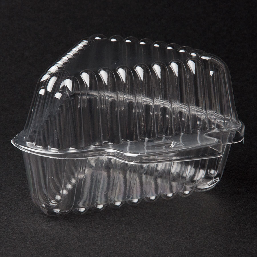 Douglas Stephen PlastiCase BL644 10" Pie, 7 Slice Clear Plastic Pie