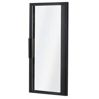 True 934180 Black Right Hinged Door Assembly with 24K Lights - 25 5/8" x 54 1/4"