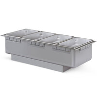 Hatco HWBL-43DA 4/3 Size Rectangular Uninsulated Drop In Hot Food Well with Drain and Autofill - 765W