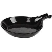 Tablecraft CW1960MBS 8 3/8" Midnight with Blue Speckle Cast Aluminum Open Handle Skillet