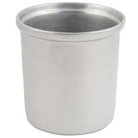 Bon Chef 9202 1.25 Qt. Pewter-Glo Cast Aluminum Salad Dressing Bowl / Condiment Pot