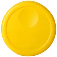 Rubbermaid 2 and 4 Qt. Yellow Round Polyethylene Food Storage Container Lid