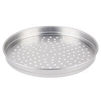 American Metalcraft PHA5112 5100 Series 12" Perforated Heavy Weight Aluminum Straight Sided Self-Stacking Pizza Pan