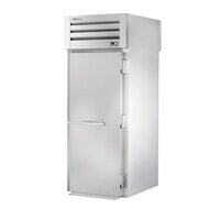 True STR1HRT89-1S-1S Spec Series 35" Solid Door Stainless Steel Roll-Through Tall Insulated Heated Holding Cabinet