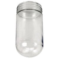 All Points 28-1397 Plastic Coated Glass Globe; 3 1/4" x 6 3/4"