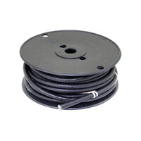 All Points 38-1309 High Temperature Wire; #10 Gauge; Stranded SF2; Black; 50' Roll