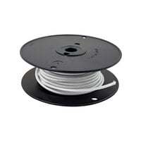 All Points 38-1264 High Temperature Wire; #12 Gauge; Stranded SRGN; White; 50' Roll