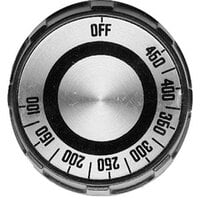 All Points 22-1278 2" Broiler Thermostat Dial (Off, 100-450)