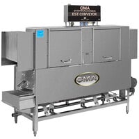 CMA Dishmachines EST-66 High Temperature Conveyor Dishwasher - Right to Left, 208V, 3 Phase