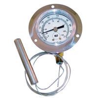 All Points 62-1054 Thermometer; 20 - 220 Degrees Fahrenheit; 1/8" MPT Bottom Mount