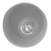 All Points 22-1515 1 5/8" Red Fryer Ball Knob