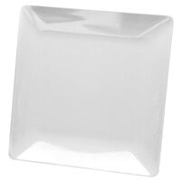 Elite Global Solutions D77SQ Squared White 7" Square Melamine Plate - 6/Case