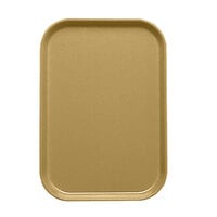 Cambro 1116514 10 7/8" x 15 7/8" Earthen Gold Customizable Insert for 1622 Fiberglass Camtray - 24/Case