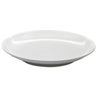 Elite Global Solutions D1051-W Simplicity Display White Round 10 1/2" Coupe Plate - 6/Case